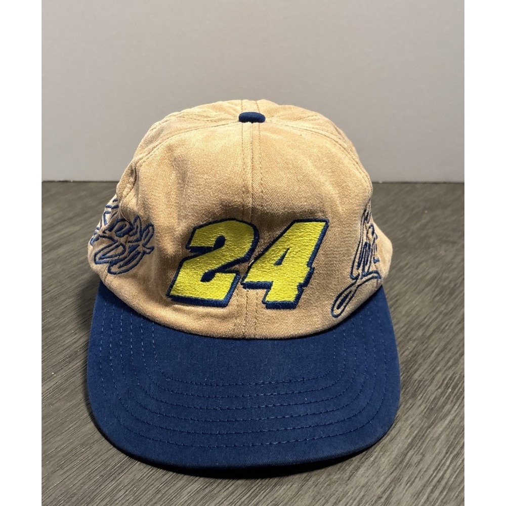 Vintage Nascar Snapback Hat Jeff Gordon Cap‎ Racing USA Winston Cup Series